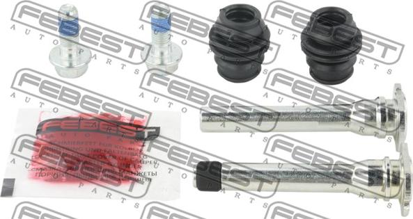 Febest 0874-G12F-KIT - Vadīkla, Bremžu suports www.autospares.lv