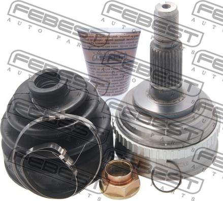 Febest 0310-022A50 - Šarnīru komplekts, Piedziņas vārpsta www.autospares.lv