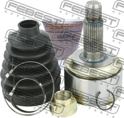 Febest 0310-CRVDI - Šarnīru komplekts, Piedziņas vārpsta www.autospares.lv