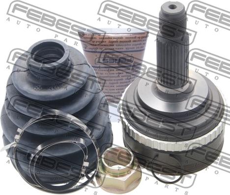 Febest 0310-RBA50 - Šarnīru komplekts, Piedziņas vārpsta www.autospares.lv