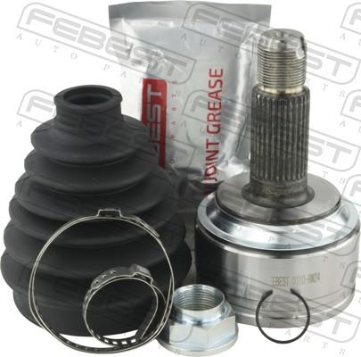 Febest 0310RW24 - Šarnīru komplekts, Piedziņas vārpsta www.autospares.lv