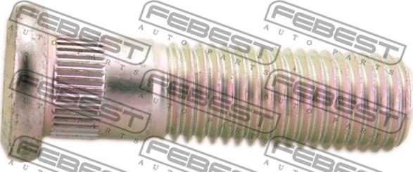 Febest 0384-002 - Riteņa stiprināšanas skrūve www.autospares.lv