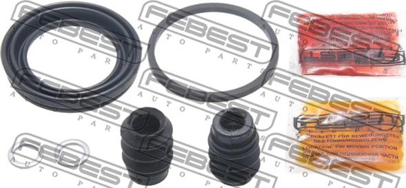 Febest 0375-EKR - Remkomplekts, Bremžu suports www.autospares.lv