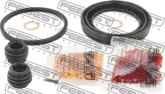 Febest 0375-JE1F - Remkomplekts, Bremžu suports www.autospares.lv