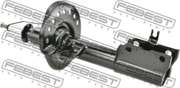 Febest 02660801FR - Amortizators www.autospares.lv