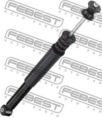 Febest 0207G-006R - Amortizators www.autospares.lv