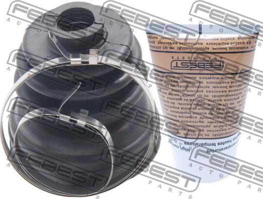 Febest 0215-E11ATT - Putekļusargs, Piedziņas vārpsta www.autospares.lv