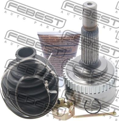 Febest 0210-043A42 - Šarnīru komplekts, Piedziņas vārpsta autospares.lv