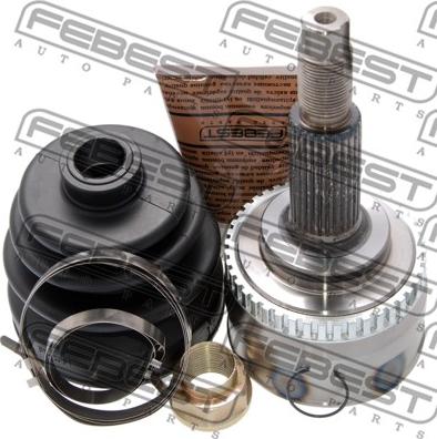 Febest 0210-072A44 - Šarnīru komplekts, Piedziņas vārpsta www.autospares.lv