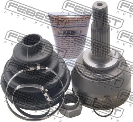 Febest 0210-E11E - Šarnīru komplekts, Piedziņas vārpsta www.autospares.lv