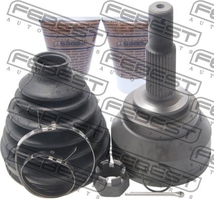 Febest 0210-V42 - Šarnīru komplekts, Piedziņas vārpsta www.autospares.lv