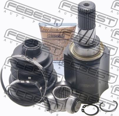 Febest 0211-E11AT - Šarnīru komplekts, Piedziņas vārpsta www.autospares.lv