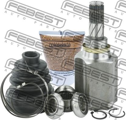 Febest 0211-F15E - Šarnīru komplekts, Piedziņas vārpsta www.autospares.lv