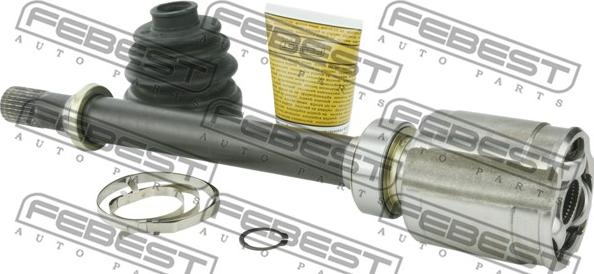 Febest 0211-J10ERH - Šarnīru komplekts, Piedziņas vārpsta www.autospares.lv