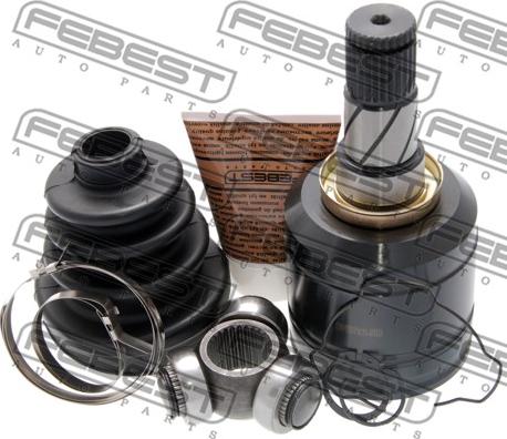 Febest 0211-J31LH - Šarnīru komplekts, Piedziņas vārpsta www.autospares.lv