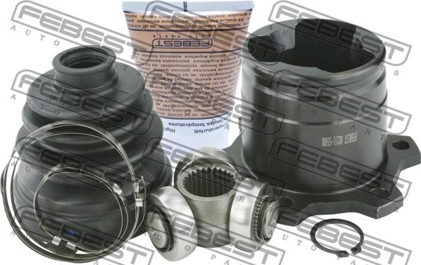 Febest 0211-S50R - Шарнирный комплект, ШРУС, приводной вал www.autospares.lv