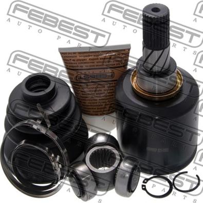 Febest 0211-V10RH - Šarnīru komplekts, Piedziņas vārpsta www.autospares.lv