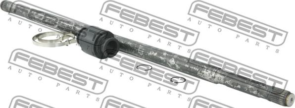 Febest 0212-E11RH - Piedziņas vārpsta autospares.lv