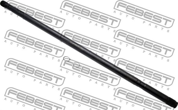 Febest 0212-QG15RH - Piedziņas vārpsta www.autospares.lv