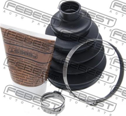 Febest 0217P-E11 - Putekļusargs, Piedziņas vārpsta www.autospares.lv