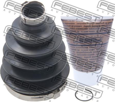 Febest 0217P-F15 - Putekļusargs, Piedziņas vārpsta www.autospares.lv