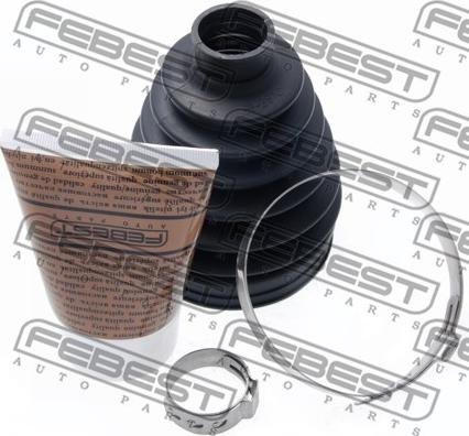 Febest 0217P-P12 - Putekļusargs, Piedziņas vārpsta www.autospares.lv