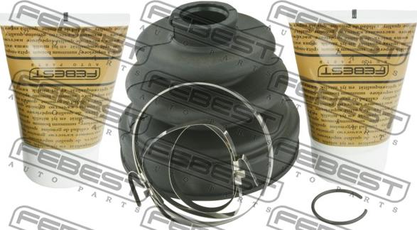 Febest 0217-S50R - Putekļusargs, Piedziņas vārpsta www.autospares.lv