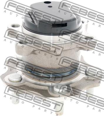 Febest 0282-J10R - Ступица колеса, поворотный кулак www.autospares.lv