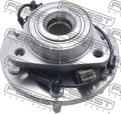 Febest 0282-JA60F - Riteņa rumba www.autospares.lv