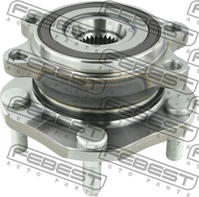 Febest 0282-T32F - Ступица колеса, поворотный кулак www.autospares.lv