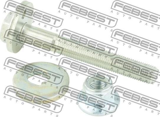 Febest 0229-010-KIT - Riteņu sagāzuma regulēšanas skrūve www.autospares.lv