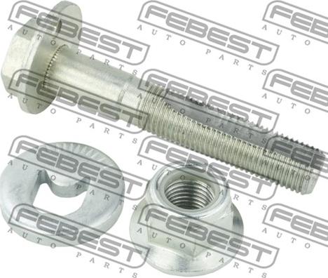 Febest 0229-T31-KIT - Riteņu sagāzuma regulēšanas skrūve www.autospares.lv