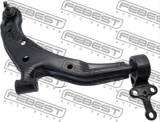 Febest 0224-B10RSRH - Рычаг подвески колеса www.autospares.lv