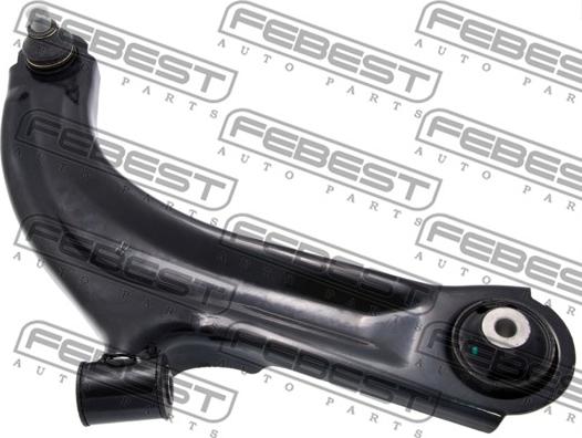 Febest 0224-K12RH - Рычаг подвески колеса www.autospares.lv