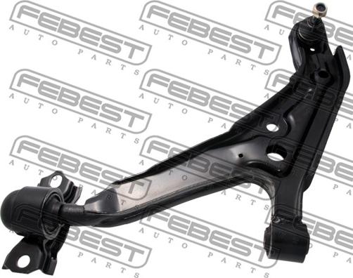 Febest 0224-P11LH - Рычаг подвески колеса www.autospares.lv