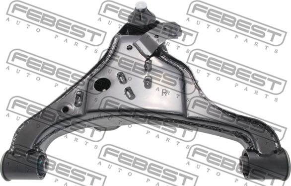 Febest 0224-R51LR - Neatkarīgās balstiekārtas svira, Riteņa piekare www.autospares.lv