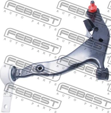 Febest 0224-Z50LH - Рычаг подвески колеса www.autospares.lv