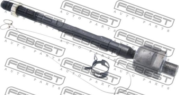 Febest 0222-Z51 - Aksiālais šarnīrs, Stūres šķērsstiepnis www.autospares.lv