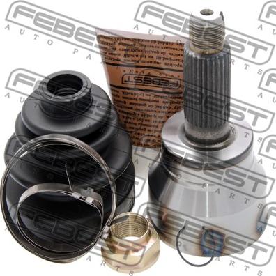 Febest 0710-036 - Joint Kit, drive shaft www.autospares.lv