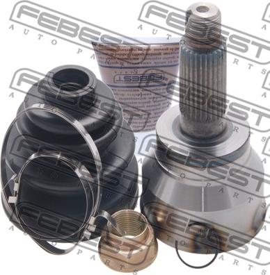 Febest 0710-037 - Joint Kit, drive shaft www.autospares.lv