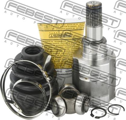 Febest 0711-RS413ATLH - Šarnīru komplekts, Piedziņas vārpsta www.autospares.lv