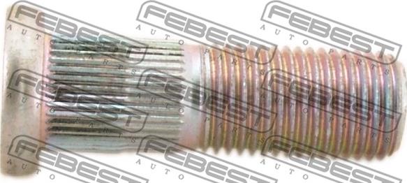 Febest 0784-001-PCS10 - Riteņa stiprināšanas skrūve www.autospares.lv