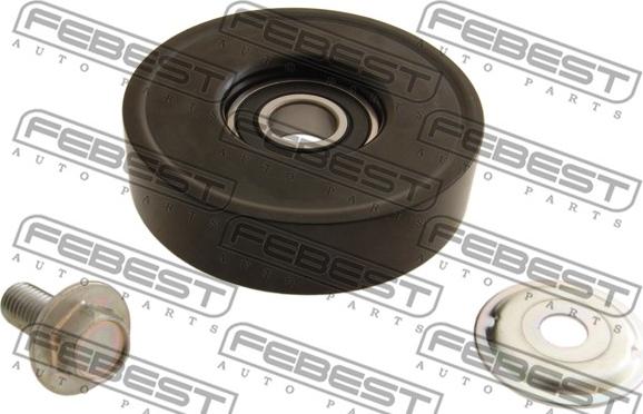 Febest 0787-001 - Parazīt / Vadrullītis, Ķīļrievu siksna www.autospares.lv