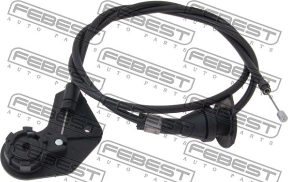 Febest 1999-E39 - Motora pārsega slēdzenes trose www.autospares.lv