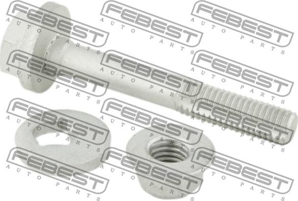 Febest 1929-006-KIT - Riteņu sagāzuma regulēšanas skrūve www.autospares.lv