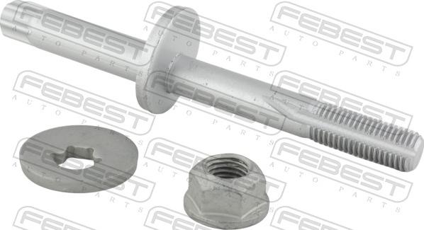 Febest 1929-011-KIT - Riteņu sagāzuma regulēšanas skrūve www.autospares.lv