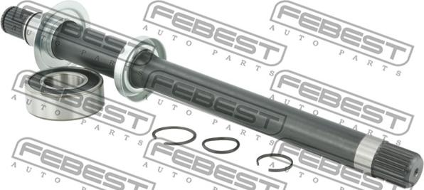 Febest 1412-ACTWD2RH - Piedziņas vārpsta autospares.lv