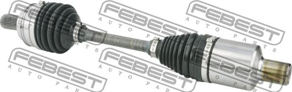 Febest 1614-221FLH - Piedziņas vārpsta www.autospares.lv