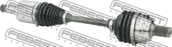 Febest 1614-221FRH - Piedziņas vārpsta www.autospares.lv