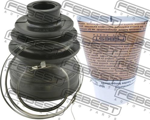 Febest 1015-T255T - Putekļusargs, Piedziņas vārpsta www.autospares.lv